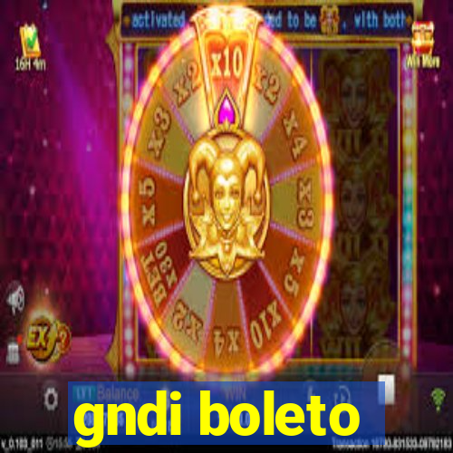 gndi boleto